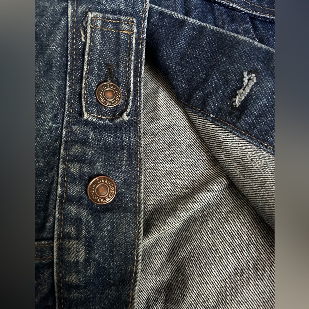1970’s Levi’s Denim Jacket sz. 50 - Picture 7 of 14